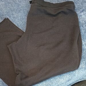 Joe Boxer Black Sweatpants with Label Detail